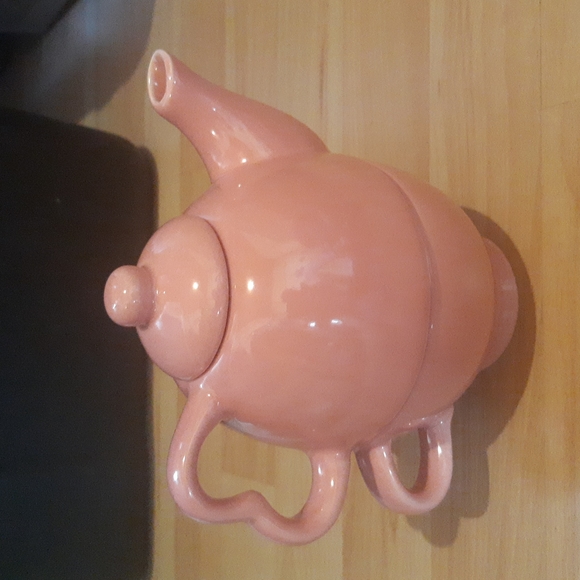 Teapot and cup set pink - Picture 3 of 4